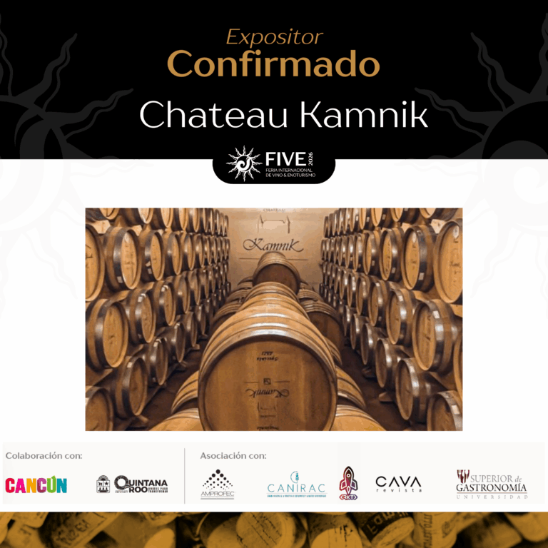 Un brindis especial: Chateau Kamnik se une a FIVE 2026